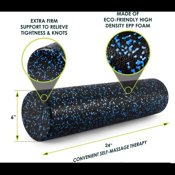 High Density Speckled foam roller Like New! - Picture 2 of 2